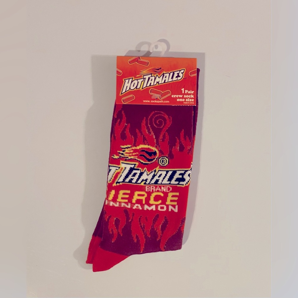 Fun Novelty Socks Featuring Hot Tamales